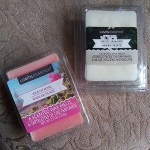 Luminess Scented Wax Melts - Beach Rose & Night Jasmine